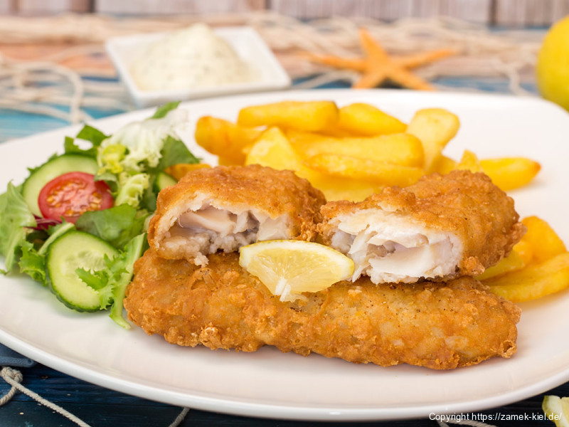  Backfisch im Bierteig 