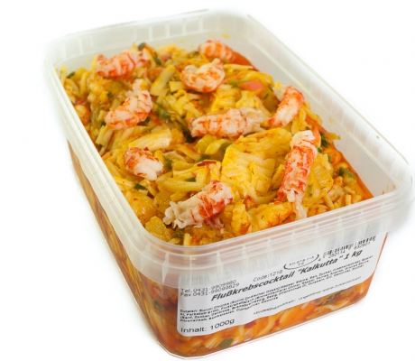 Flusskrebscocktail-Kalkutta