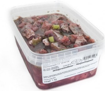 wildpreiselbeer-matjeshappen